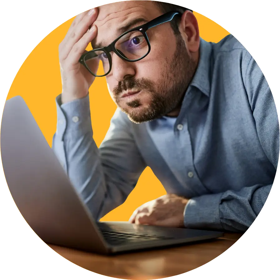 CAUSE - Frustrated Man Image