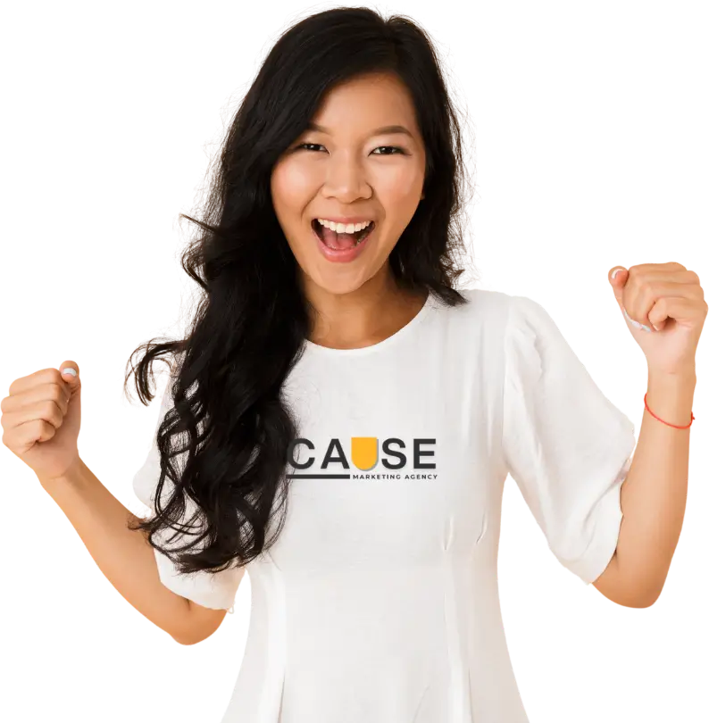 Strong, empowered Canadian woman MarketingPRO and CAUSE partner, running a successful SEO marketing business and growing with proven systems and support