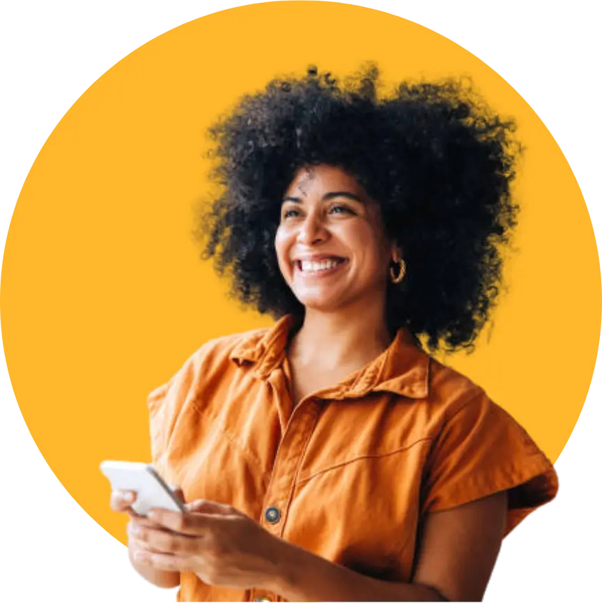 MarketingPRO working at a desk customizing AI PRO around a business’s services, customers, and sales goals