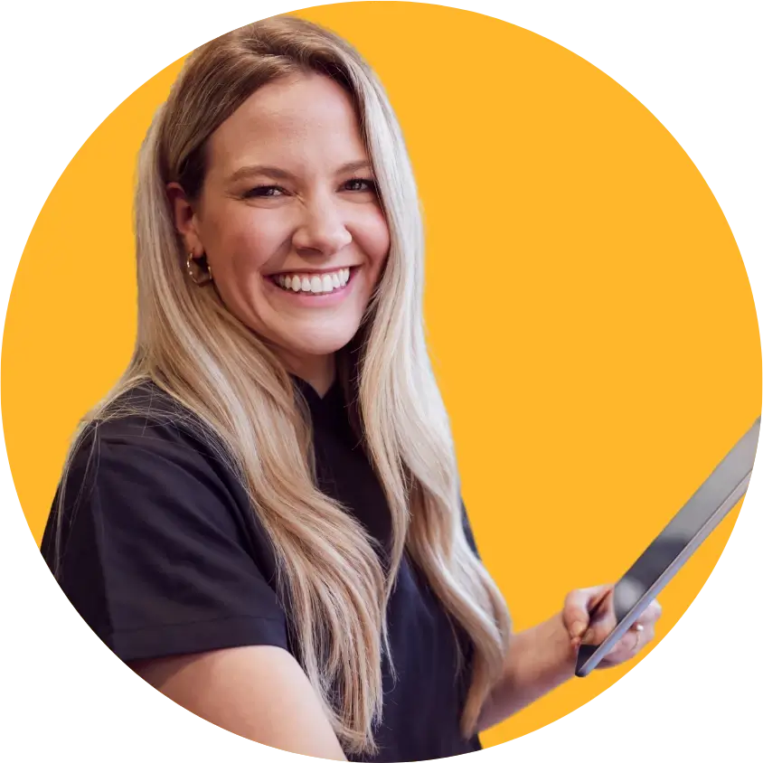 Marketing professional providing flexible support for a small business